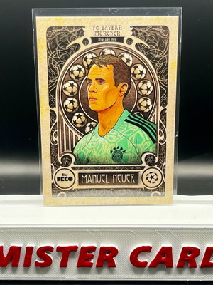Κάρτα 2022 Topps Deco UEFA Artistry Neuer σαν καινούργια