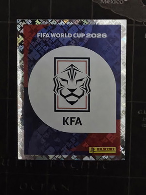 Panini Fifa World Cup 2026 Korea collectible sticker new