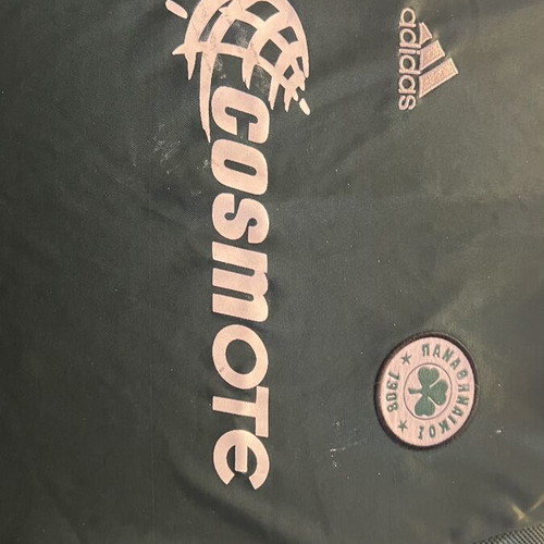 Panathinaikos Adidas jersey small used with wear on stripes