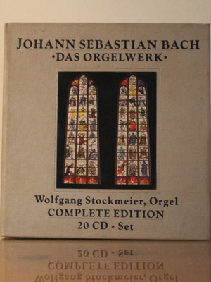 J.S. Bach Das Orgelwerk CD set used, 20 discs complete edition