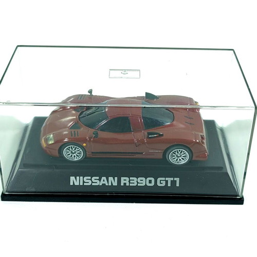 Nissan R390 GT1 1997 Metallic Red 1:43 Diecast Model Tamiya new