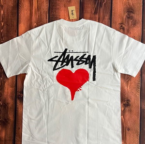 Stussy Stock Heart Tee Medium