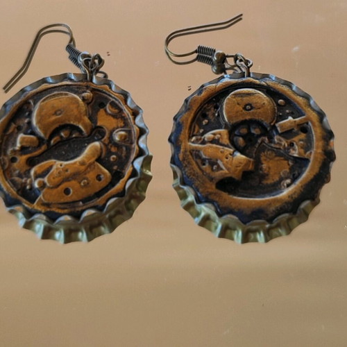 Unique handmade earrings like new