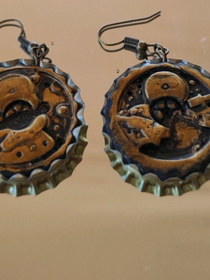 Unique handmade earrings like new