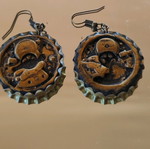 Unique handmade earrings like new