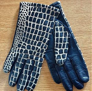 Δερμάτινα γυναικεία γάντια (M/L)
