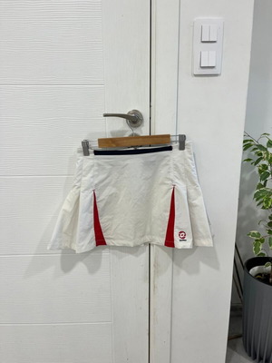 Y2k Micro Mini Tennis Skirt by Lotto used, WTA Tour Official Merch