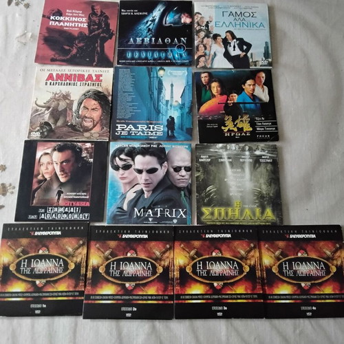 DVD foreign movies like new, pack of 25 with subtitles