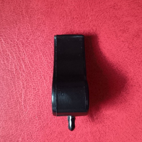 Plastic black whistle used