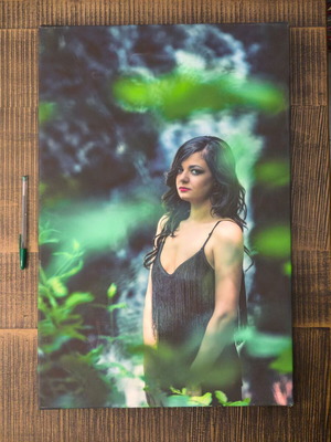 Canvas painting 60×40 used, matte, stretched with hanger