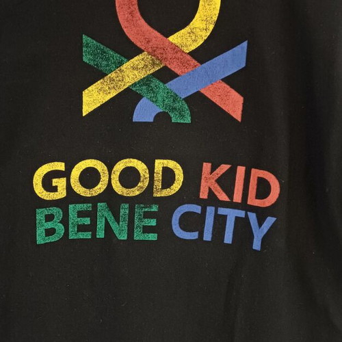 Benetton long sleeve shirt for boys 3XL like new, black