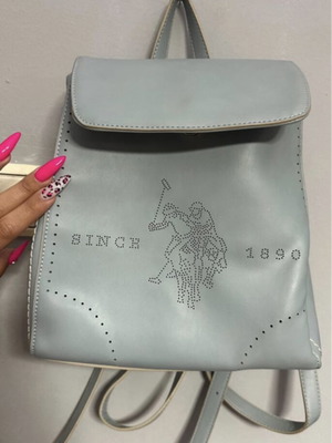 Τσάντα πλάτης U.S. Polo Assn. τιρκουάζ σαν καινούργιο