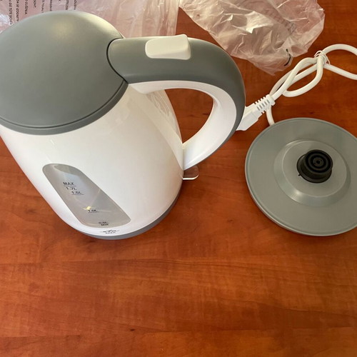 ETA Bara kettle 1.7lt 2200W new, grey-white