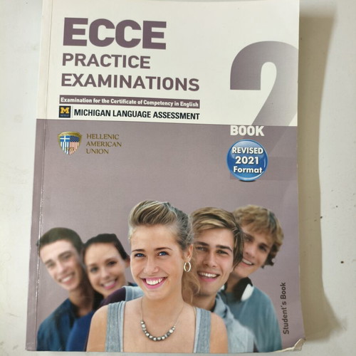 ECCE Practice Examinations Book 2 used, Hellenic American Union
