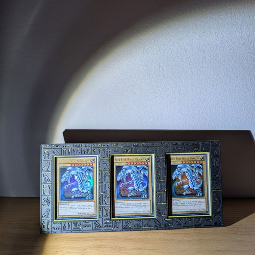 yugioh card wall display KUBBIE TCG (3 Row) - Case for Trading Games, Mountab Yugioh cards Yu-Gi-Oh Card Wall Display: Decorating