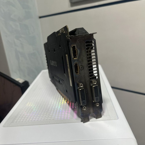 Gigabyte GeForce GTX 1060 6GB graphics card, dual fan