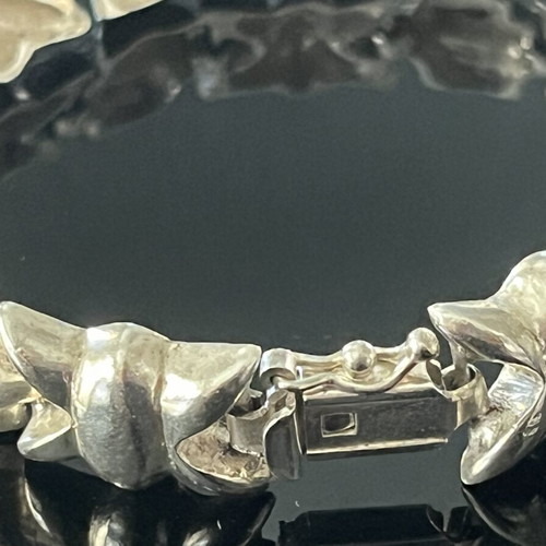 Silver Bracelet 925 Hugs and Kisses like new