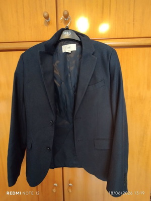 H&M Navy Blue blazer καινούργιο, μέγεθος M
