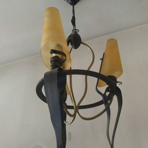 Italian 3-light pendant lamp new exhibition piece
