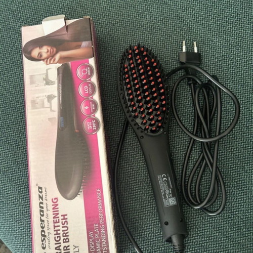 Hair Straightening Brush unused