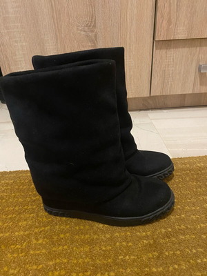 Ioannis suede leather boots used, size 38