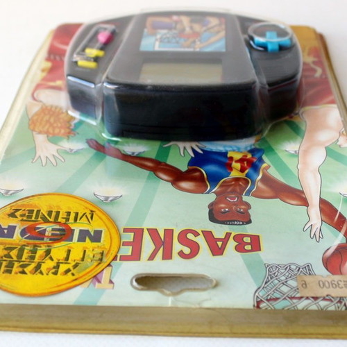 Vintage 90's Basketball Slam Shot LCD electronic game Neda new