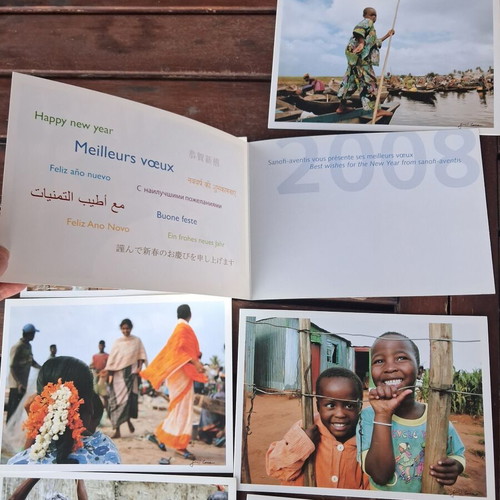 Portrait cards collection like new, set of 10