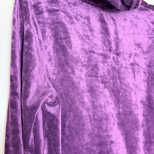 Velvet women's medium cardigan used, purple Esmara