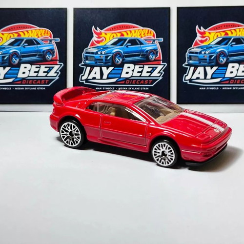 Hot Wheels 2025 Lotus Esprit red with white stripe, multipack exclusive new