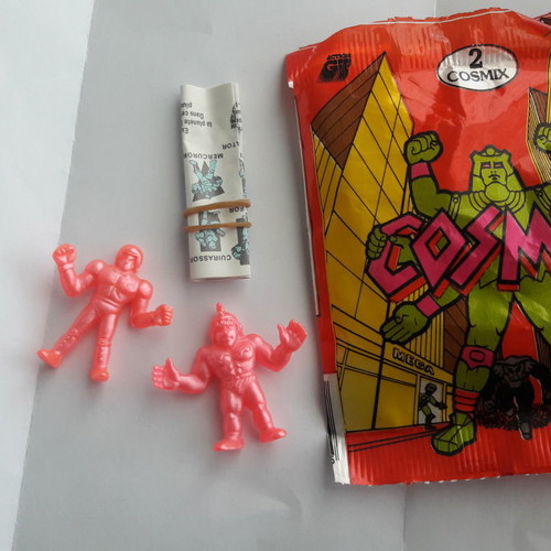 Cosmix Aliens used, pack of 7 figure packets