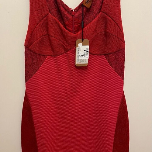 Missoni red dress new with V neckline size 44