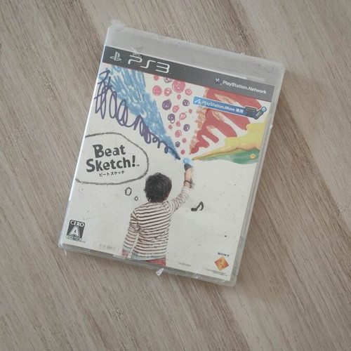 Beat Sketch! PS3 game, Japanese import, sealed, PlayStation Move
