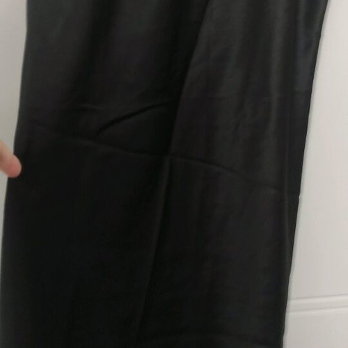 Nightdress set size XL and robe size L black, new with strass