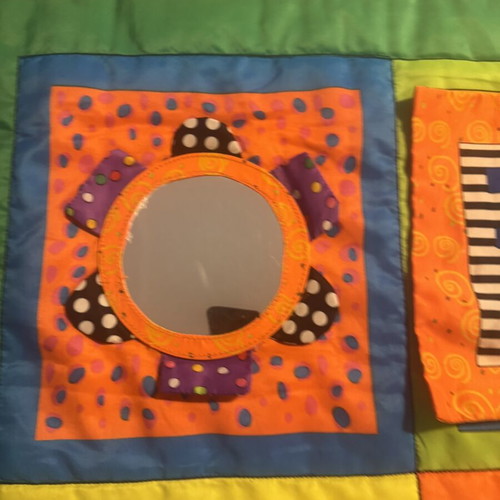 Activity mat used, 70x102 cm