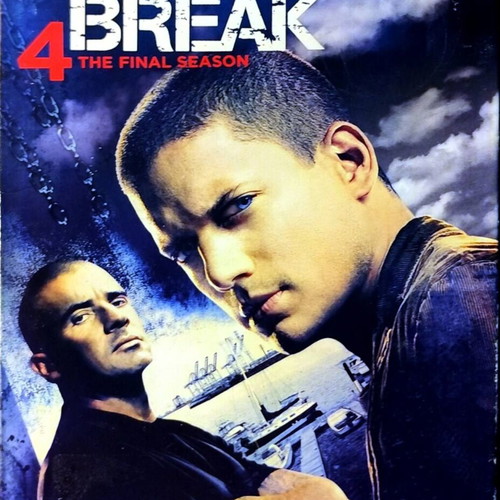 Prison Break Season 4 DVD used, English subtitles, 7-disc set
