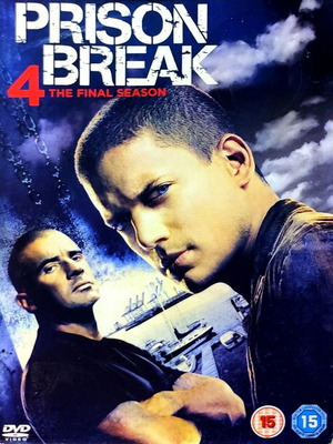 Prison Break Season 4 DVD used, English subtitles, 7-disc set