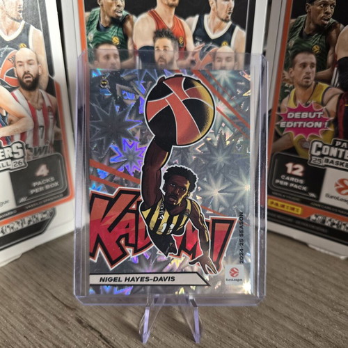 Nigel Hayes-Davis Kaboom Panini Euroleague Contenders 2025-26 card new