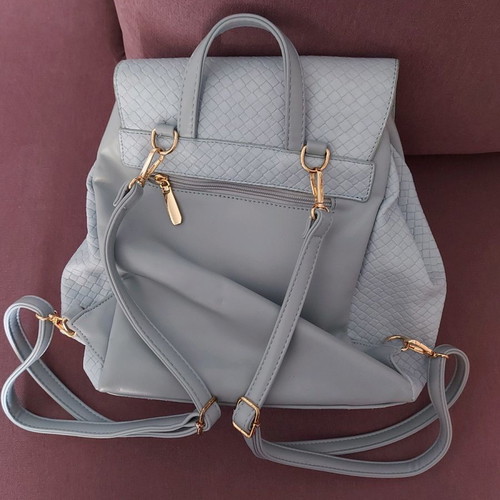 Privata crossbody bag used, blue