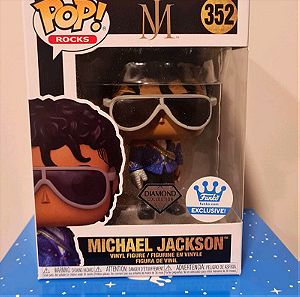 Funko Pop Rocks #352 Michael Jackson Diamond Funko shop exclusive