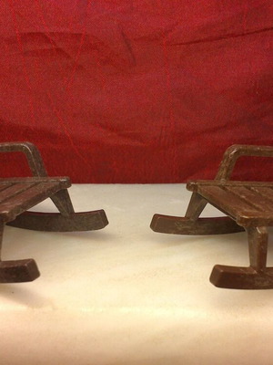 Playmobil 2 western chairs like new