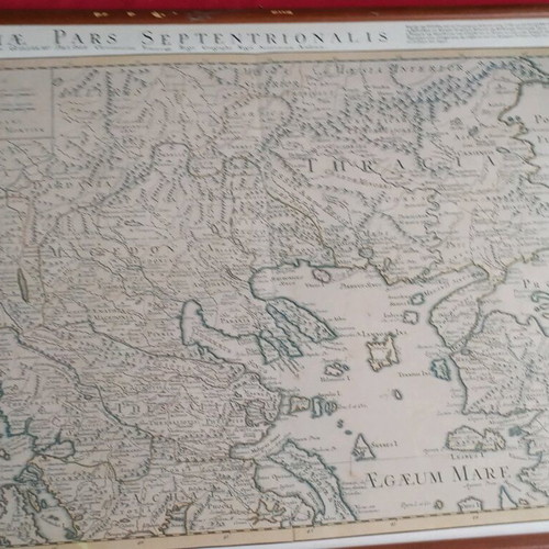 Rare Collectible Map of Northern Greece like new