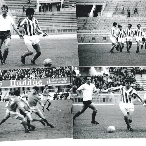 Olympiakos vs Apollon Athens 28 new photos from 1971