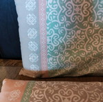 Two decorative nef nef pillows like new, cotton, 35x55 cm