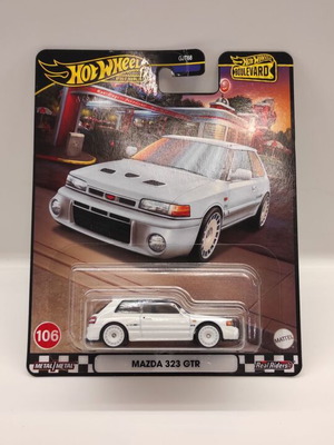 Hotwheels 2024 Premium Boulevard #106 Mazda 323 GTR new