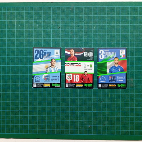 Top Class cards used