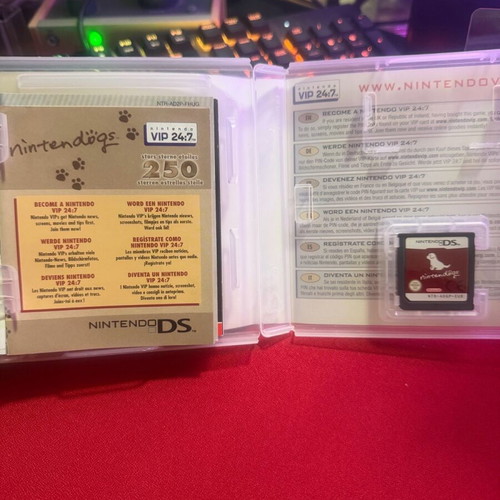 Nintendo DS Nintendogs Dackshund and Friends like new, full PAL edition