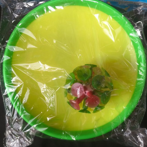 Plastic racket with suction ball new