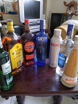 Various drinks new condition
