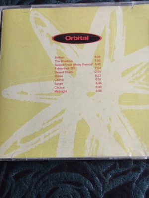 Orbital CD album used, electronic genre