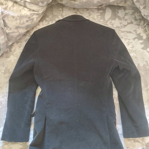 Men's black corduroy jacket like new, size M